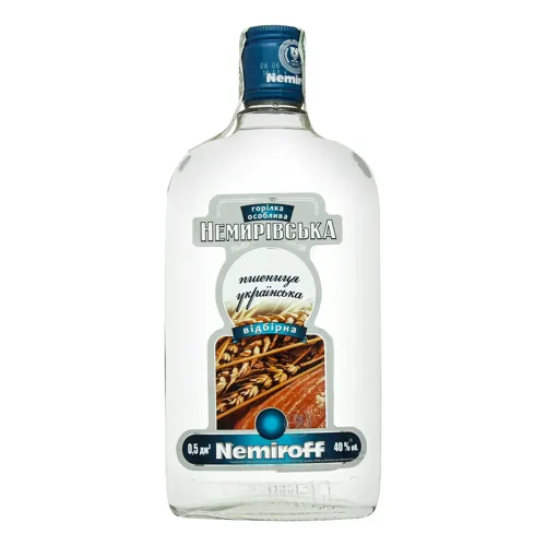 Горілка 0,5л 40% Пшениця Українська відбірна Nemiroff