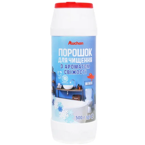 Порошок чистячий Auchan Свіжість 500г