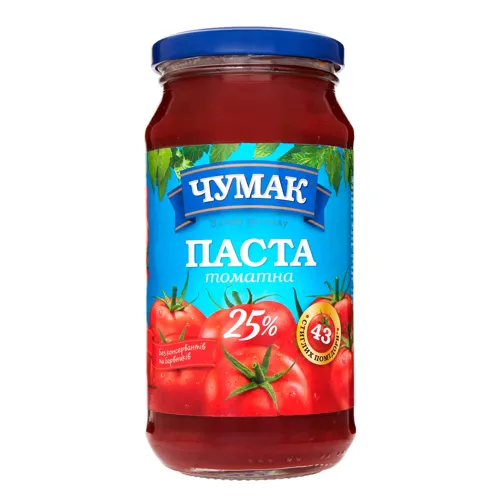 Паста томатна 25% Чумак с/б 450г