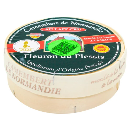 Сир Fleuron Du Plessis Camembert de Normandie Aop 250г