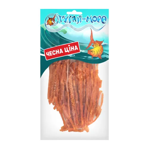 Мінтай солоно-сушений соломка Гуляй Море м/у 100г