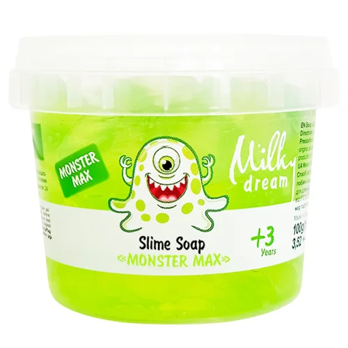 Мило дитяче Milky Dream Cлайм Монстрик Maкс з 3 років 100г