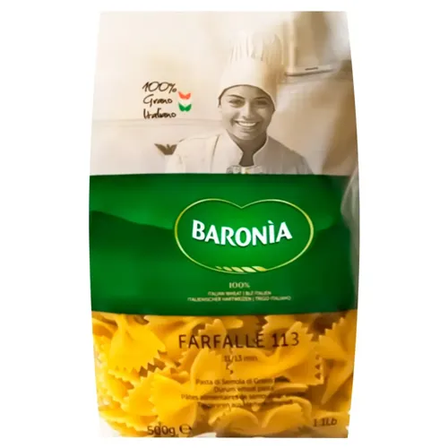 Макарони Baronia Фарфалле 113 500г