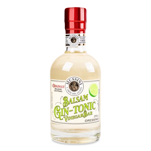 Заправка Бальзамічна Mussini, Смак Джин Тонік, в/ґ, 250мл