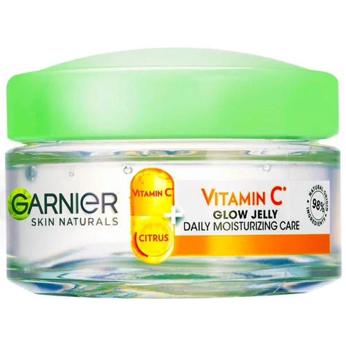 Гель для обличчя Garnier Skin Naturals Glow Jelly Зволожуючий з вітаміном С 50мл