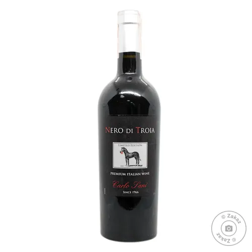 Вино Carlo Sani Nero Di Troia червоне сухе 15% 0.75л
