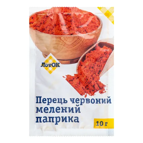Перець ЛотОК Паприка червоний мелений 10г
