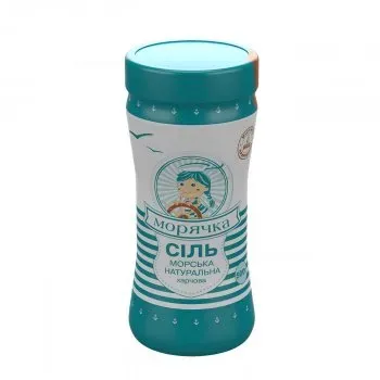 Сіль Морячка морська харчова 500г
