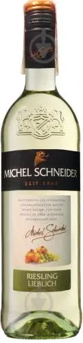 Вино Zimmermann-Graeff & Muller Michel Schneider Riesling Lieblich біле натуральне солодке