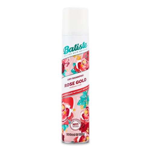 Шампунь сухий з ніжним ароматом Rose Gold Batiste, 200мл