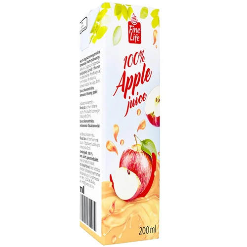Сік Fine Life яблуко 200мл