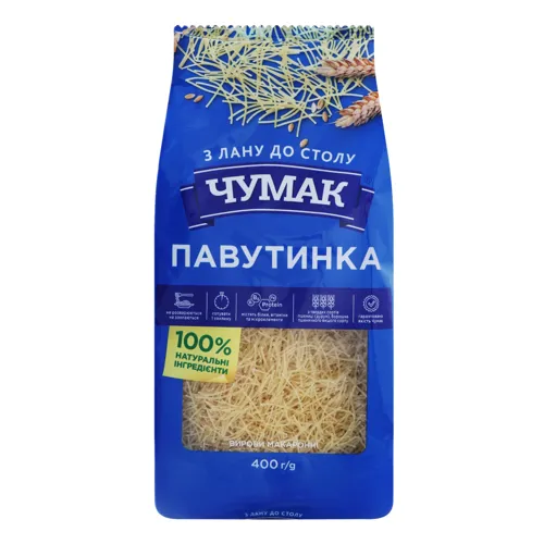 Вироби макаронні «Павутинка» Чумак 400г