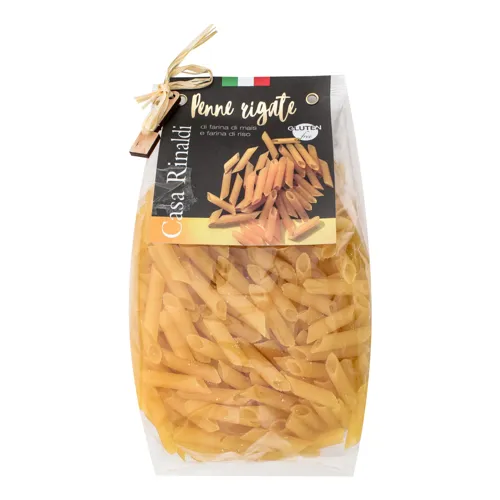 Вироби макаронні без глютену Penne rigate Casa Rinaldi м/у 500г