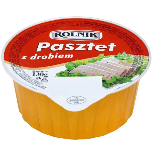 ПАШТЕТ з домашньої птиці Рольнік 130г