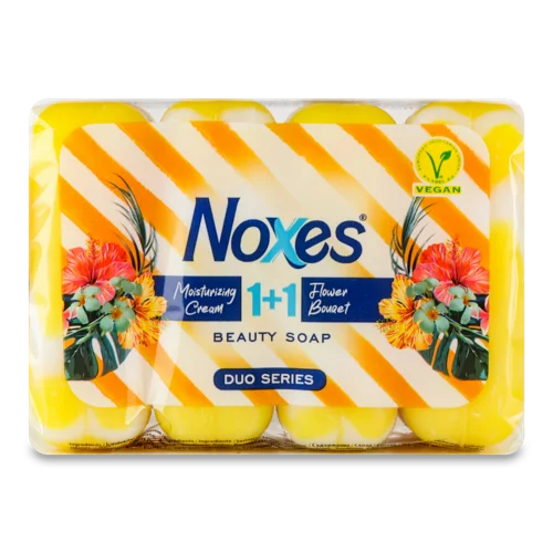 Мило Туалетне Moisturing Cream & Flower Bouquet 1+1 Duo Series, 4х85г