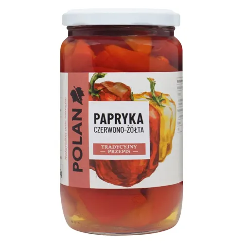 Перець Polan солодкий маринований 670г