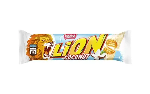 Батончик з кокосовою стружкою Coconut Lion м/у 40г
