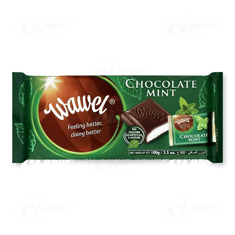 Шоколад Wawel з м'ятою 100г