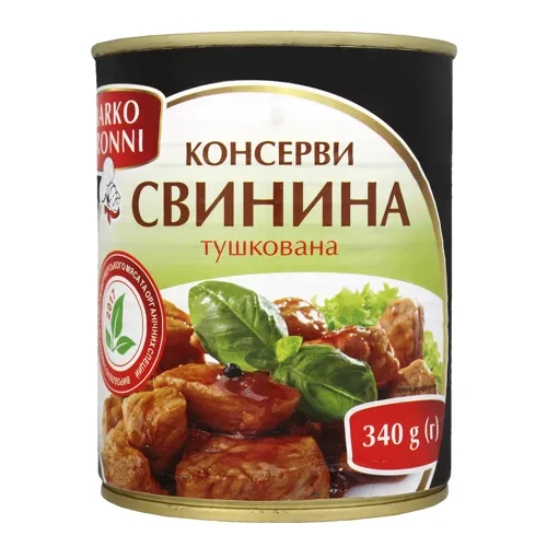Свинина тушкована 340г/12шт.