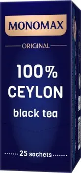 Чай чорний Мономах 100% Цейлон 2г х 25 пакетиків