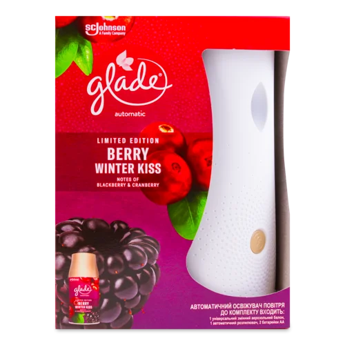 Освіжувач Повітря Автоматичний Berry Winter Kiss, Glade, 1 шт
