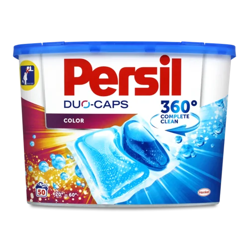 Засіб Миючий Для Прання Кольорових Речей В Капсулах Duo-Caps Color Percil, 50х25г