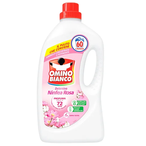 Гель для прання Omino Bianco Рожева лілія 2,4л