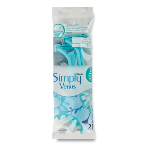 Станок Для Гоління Одноразовий Simply Venus 2 Gillette 2шт