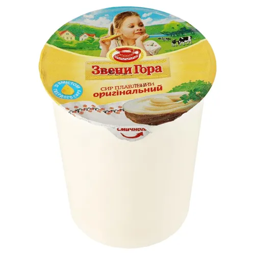 Сир плавлений «Звени Гора» Оригінальний 50%, 500г
