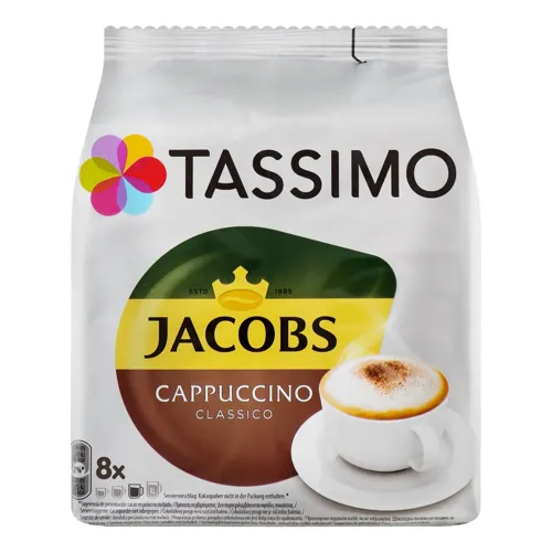 Набір для приготування гарячого кавового напою Cappuccino Tassimo Jacobs м/у 260г