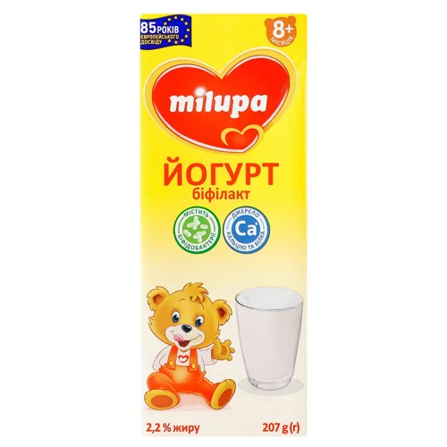 Йогурт Milupa Біфілакт 2,2% 207г