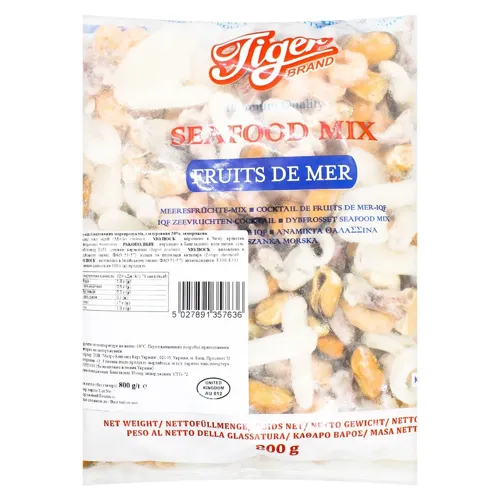 Мікс морепродуктів Tiger 800г