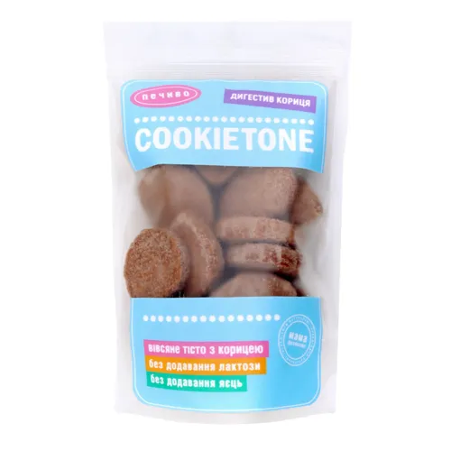 Печиво вівсяне Дигестив кориця Cookietone д/п 80г