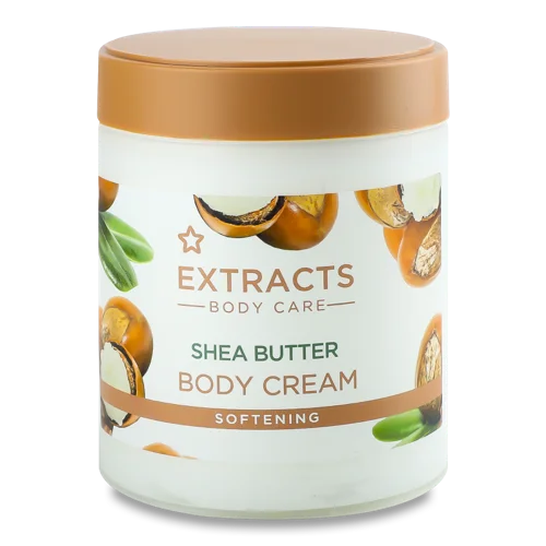 Крем для Тіла Shea Butter Extracts, Натуральний, В/ґ, 475мл