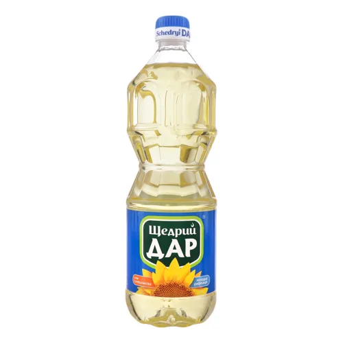 Олія соняшникова холодної рафінації Щедрий Дар 0.87л