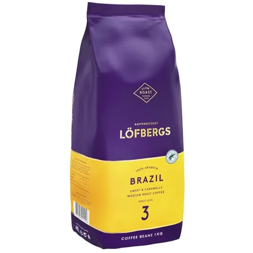 Кава зернова Lofbergs Brazil 1кг
