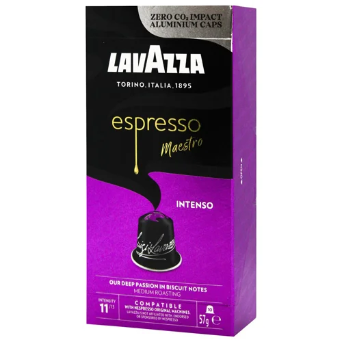 Кава мелена Lavazza Espresso Intenso в капсулах 10шт