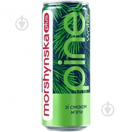 Вода мінеральна Моршинська лимон, лайм та м'ята сильногазована 0,33л