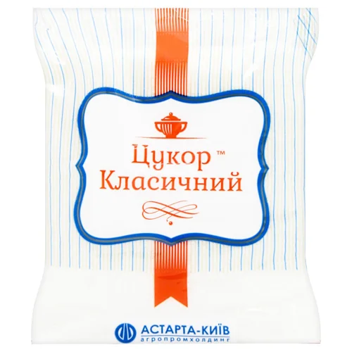 Цукор Астарта білий кристалічний 1кг