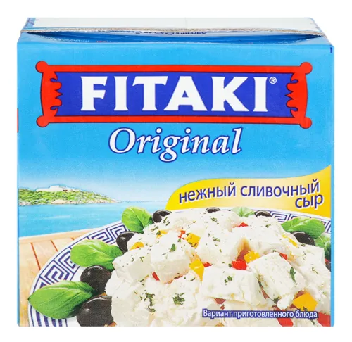 Сир 40% Original Fitaki т/п 500г