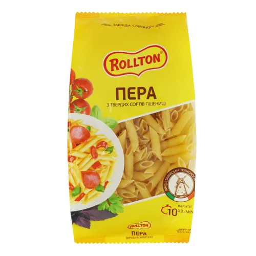Вироби макаронні Пір'я Роллтон м/у 400г