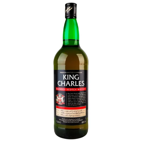 Віскі King Charles 40% 1л
