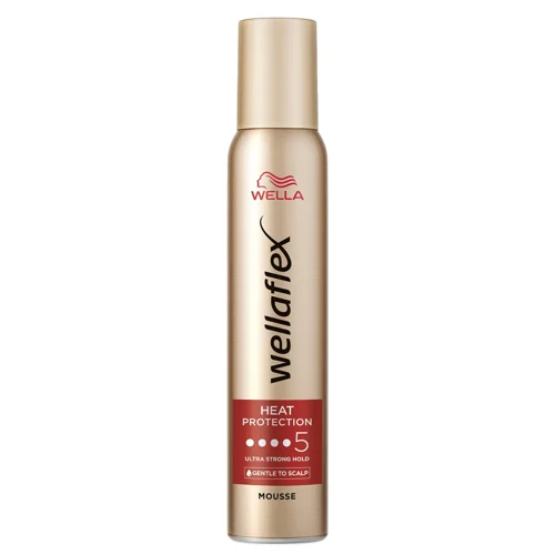 Мус для волосся Wellaflex Heat Protection ультра сильна фіксація 200мл