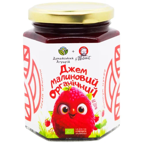 Джем малиновий органічний Дунайський Аграрій 325 г
