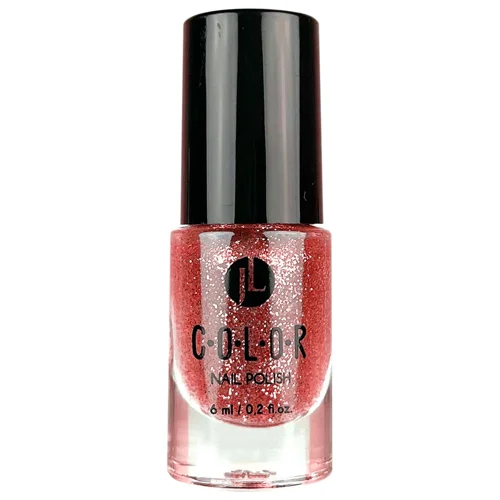 Лак для нігтів Jovial Luxe Color 027 6мл глітер червоний