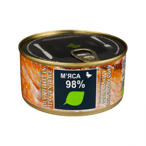 Гусь по-домашньому "Здорово" 500гр скляна банка