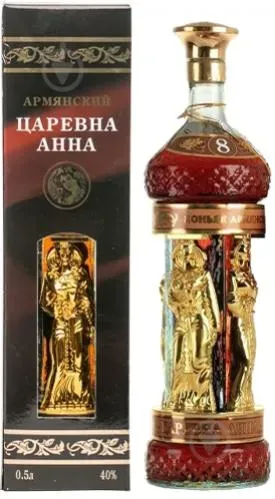 Коньяк Прошанський КЗ Вірменський Царівна Анна 40% 0,5л