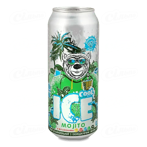 Напій Ice Cool «Мохіто» охолоджувальний ефект, безалкогольне, 0,5л