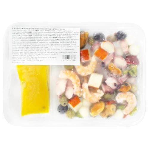 Суміш морепродуктів Delfin глибокої заморозки 300г