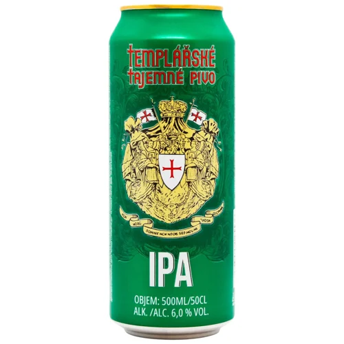 Пиво Templarske IPA 6% 0,5л